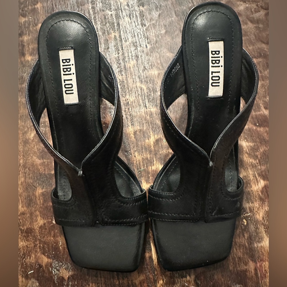 Bibi Lou Black Women's Heels